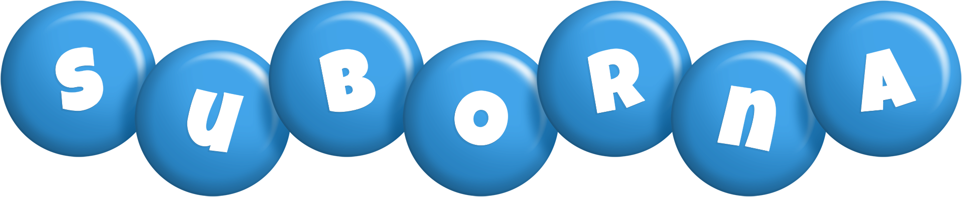 Suborna candy-blue logo