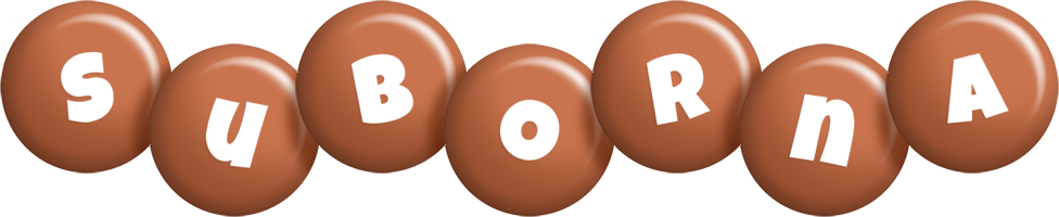 Suborna candy-brown logo