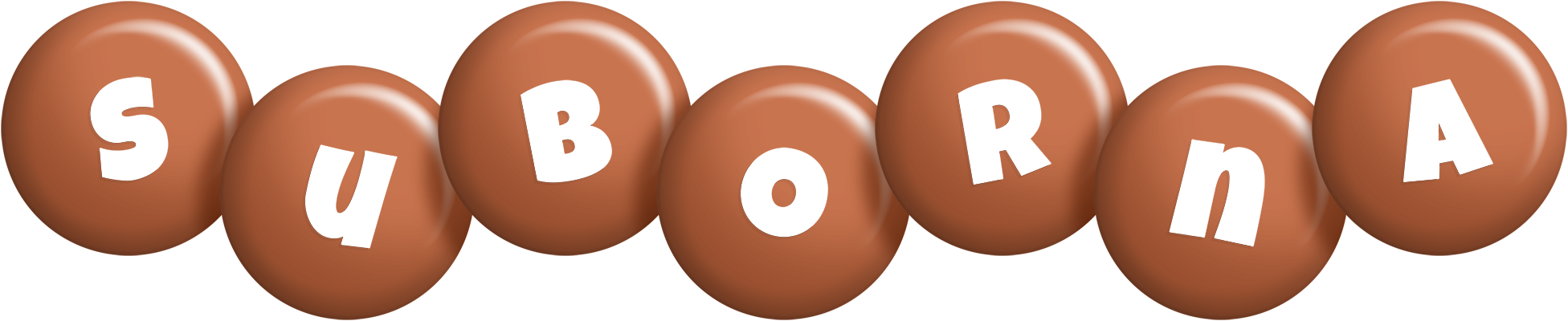 Suborna candy-brown logo