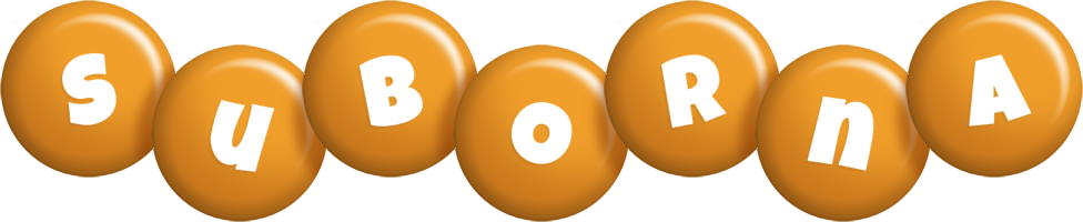 Suborna candy-orange logo