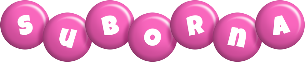 Suborna candy-pink logo