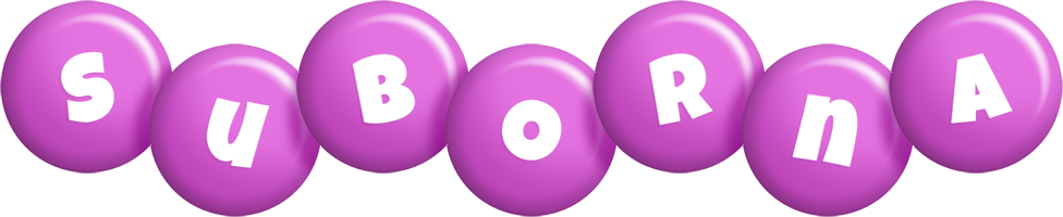 Suborna candy-purple logo