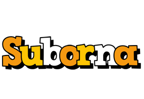 Suborna cartoon logo
