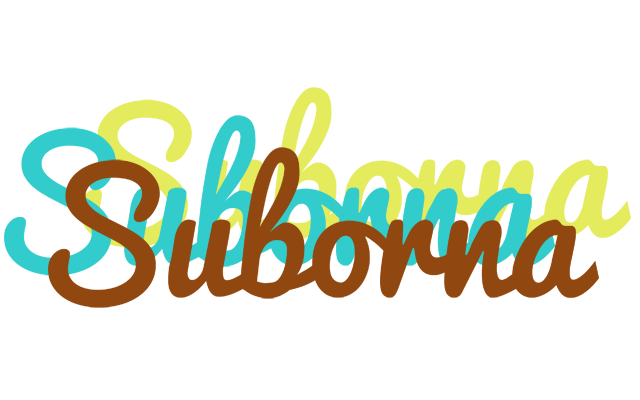 Suborna cupcake logo