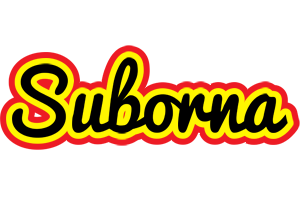 Suborna flaming logo