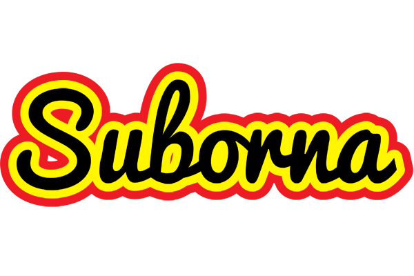 Suborna flaming logo