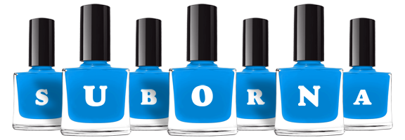 Suborna glossy logo