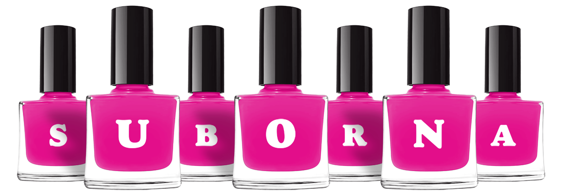 Suborna nails logo