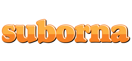 Suborna orange logo