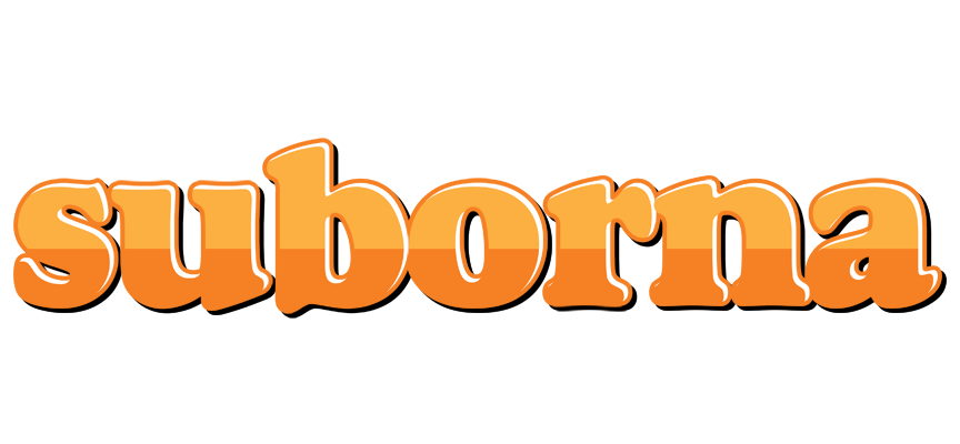 Suborna orange logo