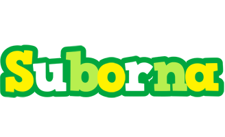 Suborna soccer logo