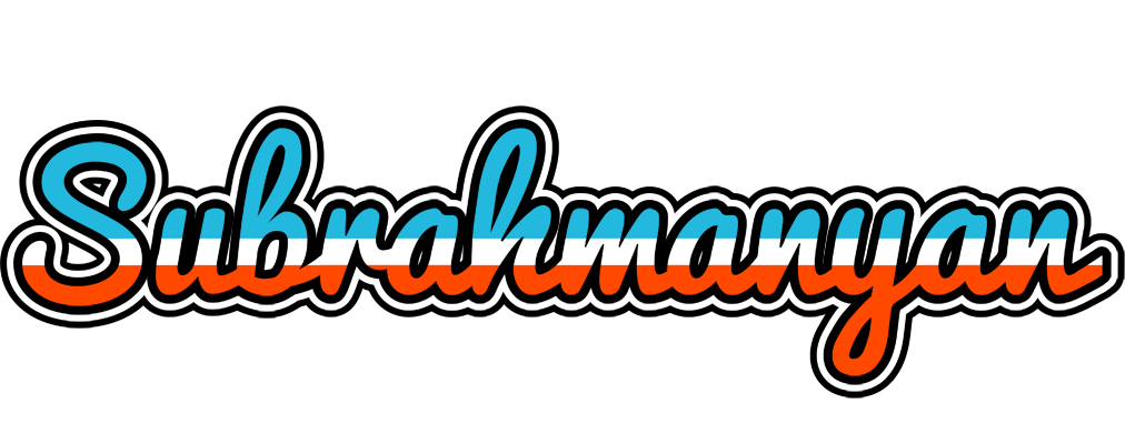 Subrahmanyan america logo