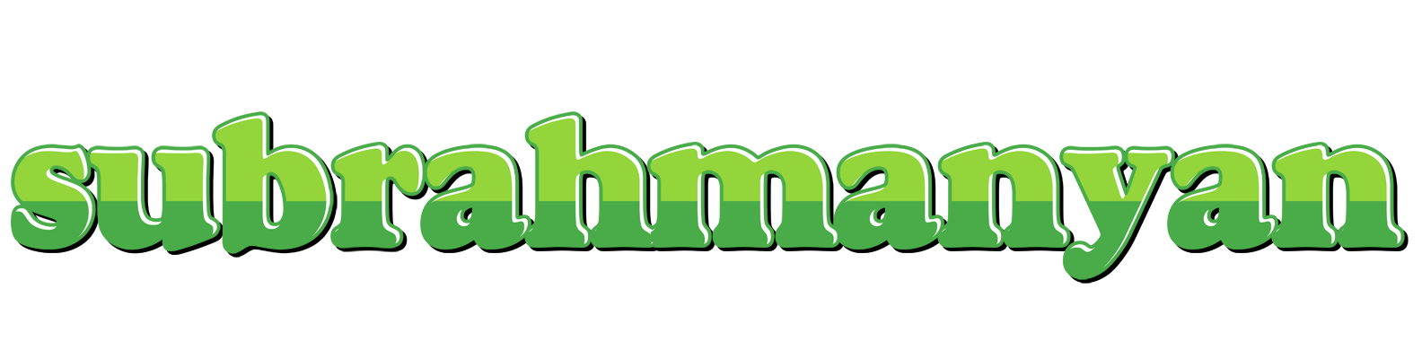 Subrahmanyan apple logo