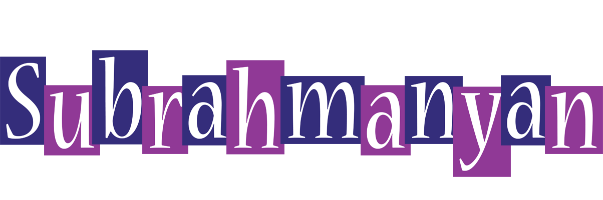Subrahmanyan autumn logo