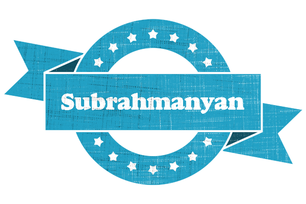 Subrahmanyan balance logo