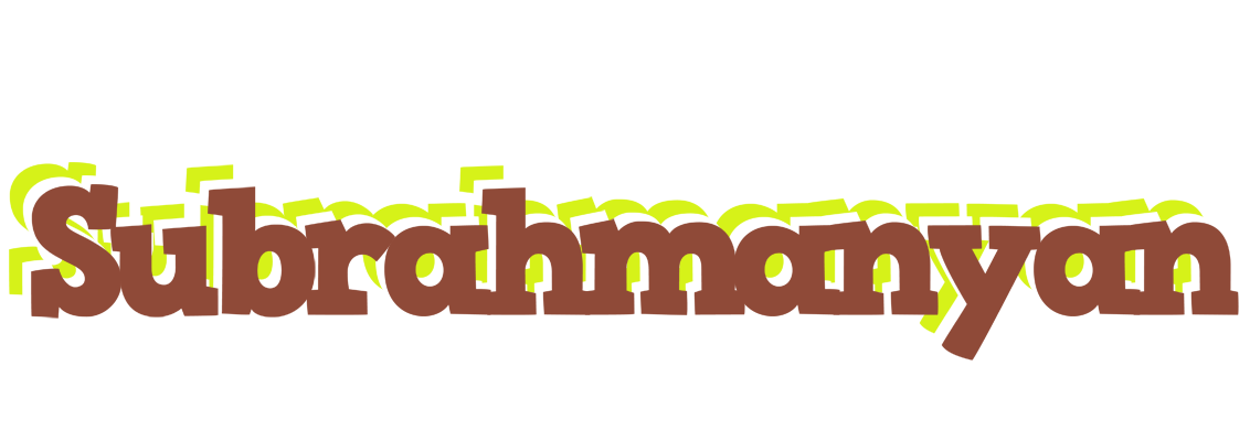 Subrahmanyan caffeebar logo