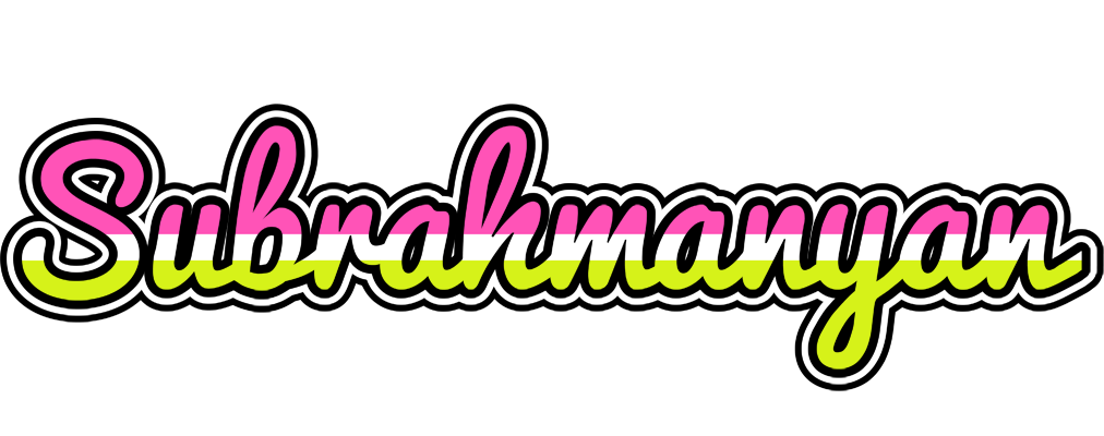 Subrahmanyan candies logo