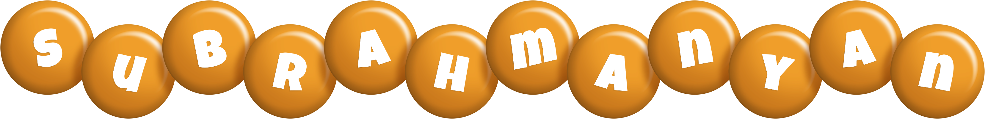 Subrahmanyan candy-orange logo