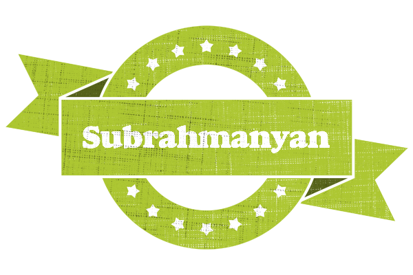 Subrahmanyan change logo