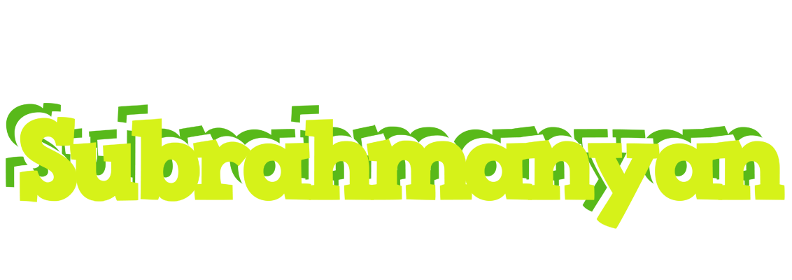 Subrahmanyan citrus logo