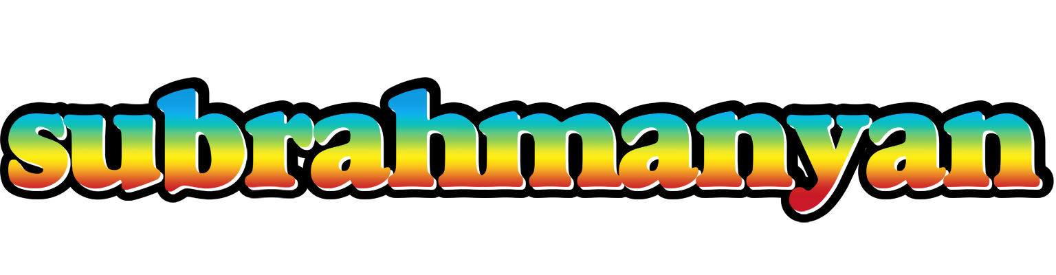 Subrahmanyan color logo