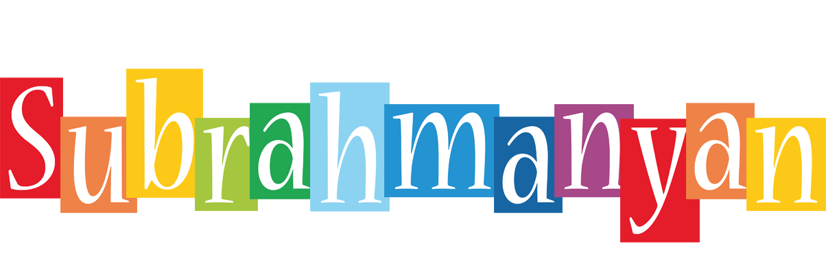 Subrahmanyan colors logo