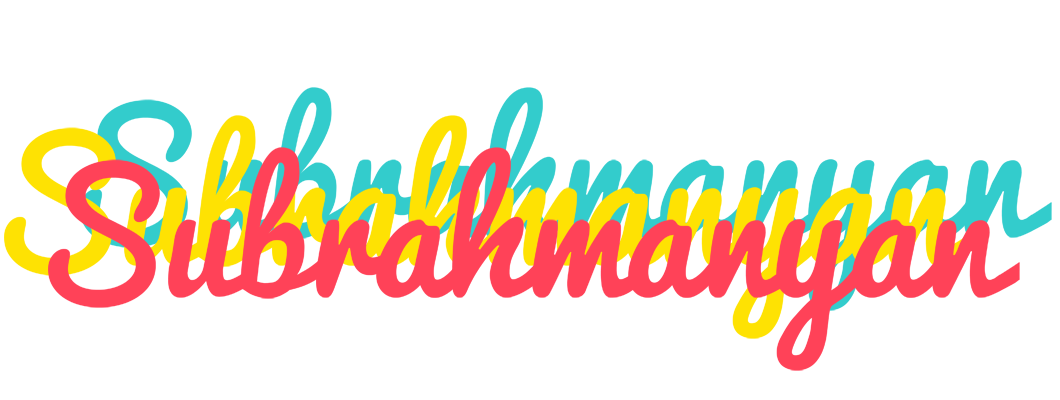 Subrahmanyan disco logo
