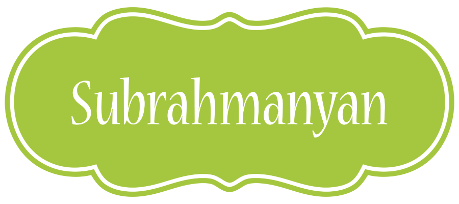 Subrahmanyan family logo