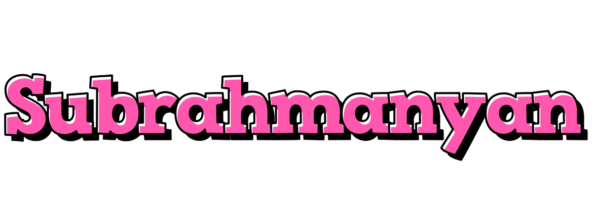 Subrahmanyan girlish logo