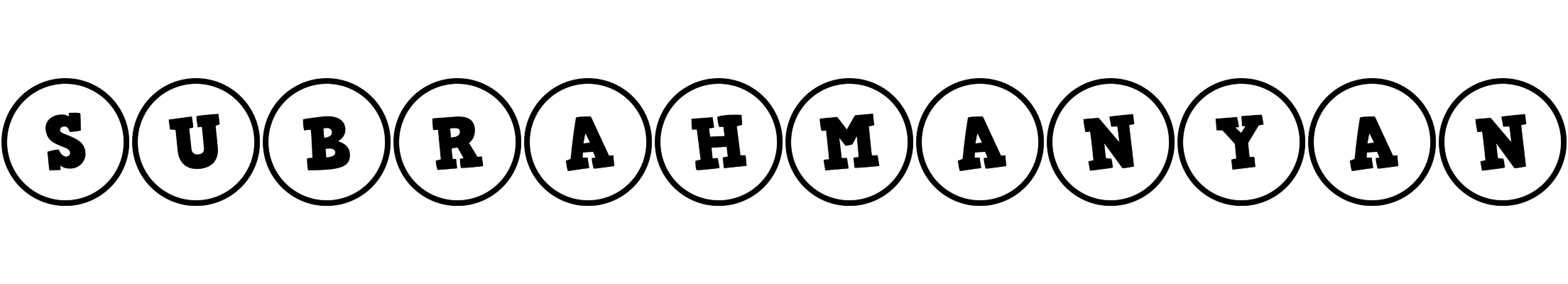 Subrahmanyan handy logo