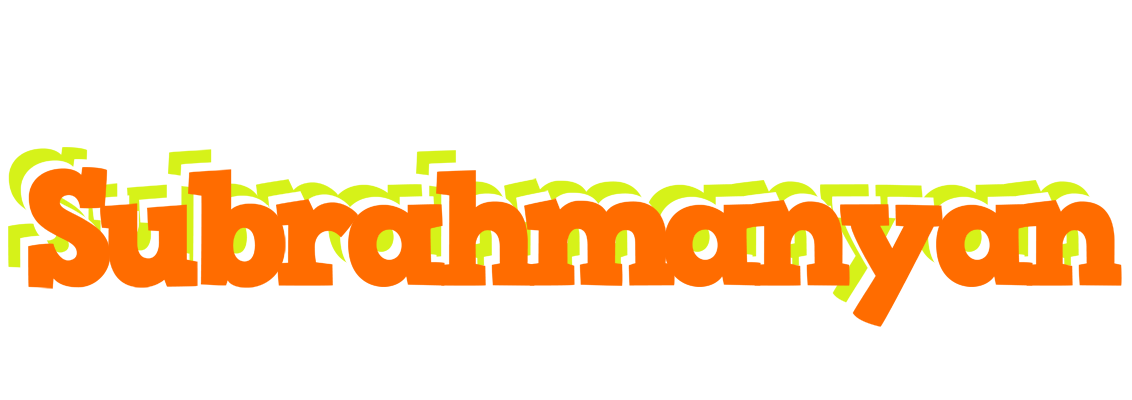 Subrahmanyan healthy logo