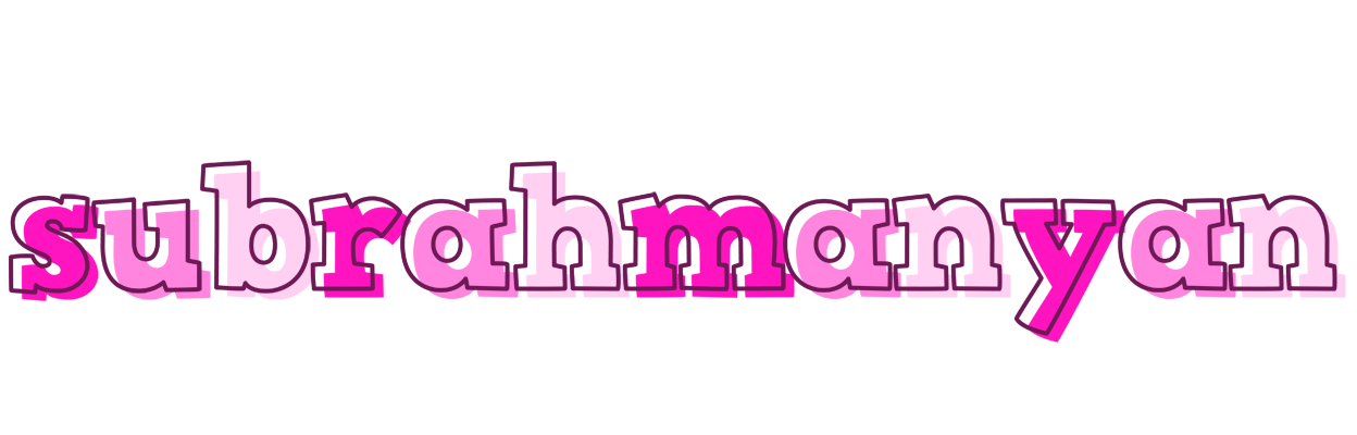 Subrahmanyan hello logo