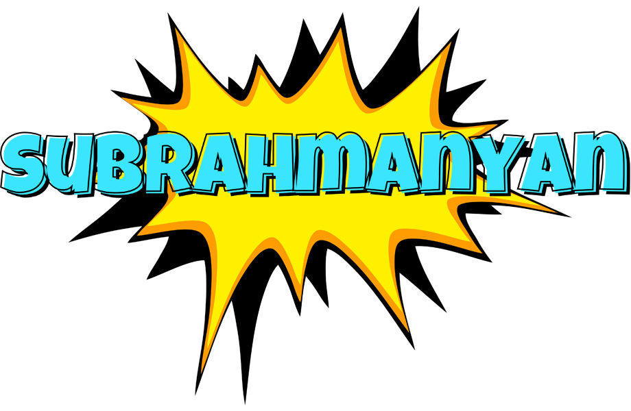 Subrahmanyan indycar logo