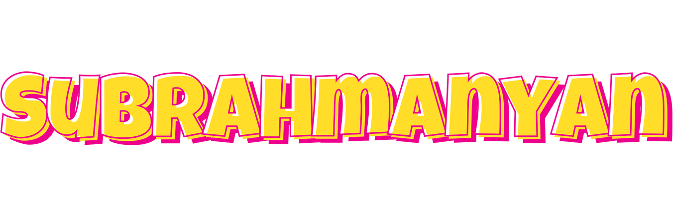 Subrahmanyan kaboom logo
