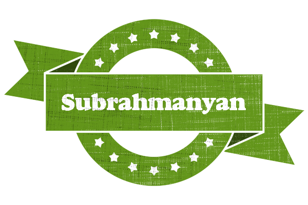 Subrahmanyan natural logo