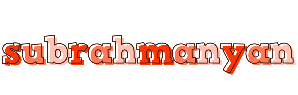 Subrahmanyan paint logo