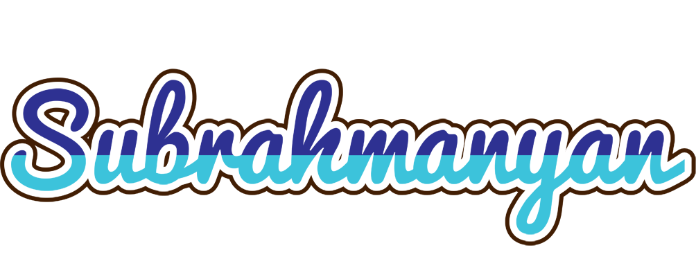 Subrahmanyan raining logo