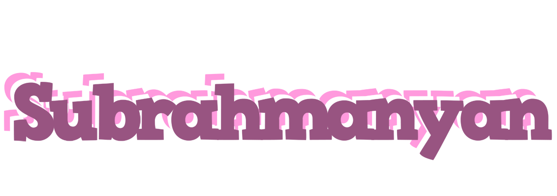 Subrahmanyan relaxing logo