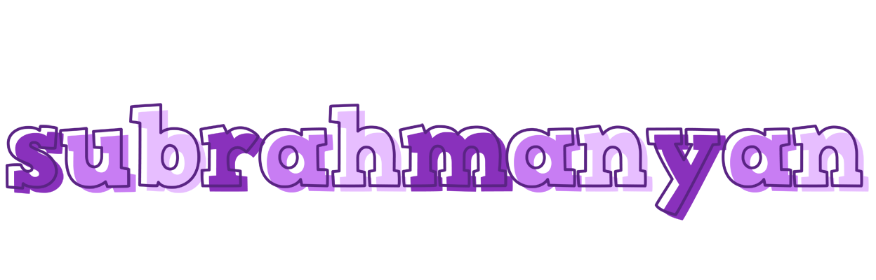 Subrahmanyan sensual logo