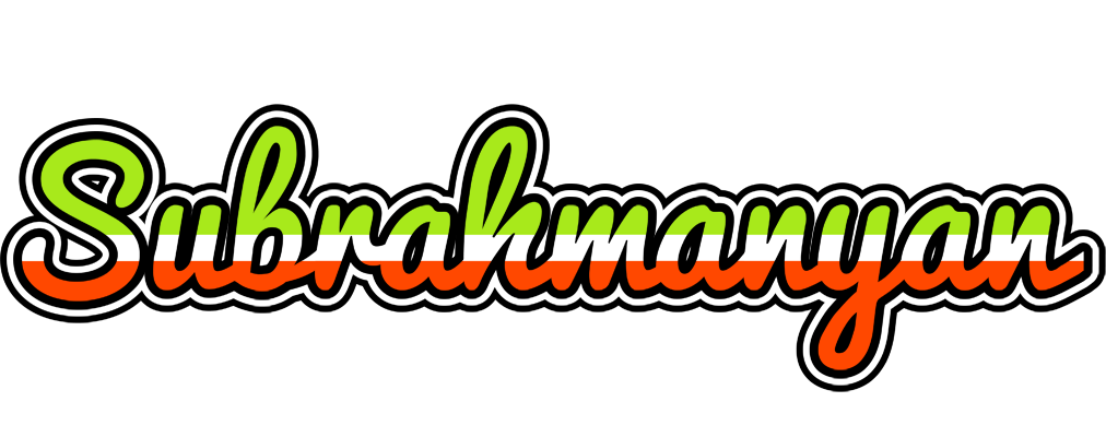 Subrahmanyan superfun logo
