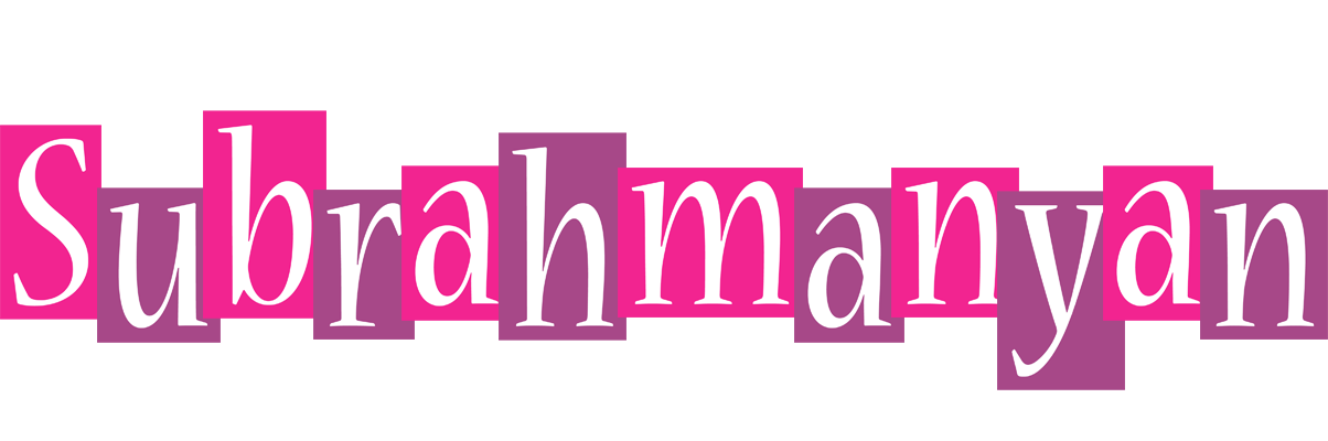 Subrahmanyan whine logo