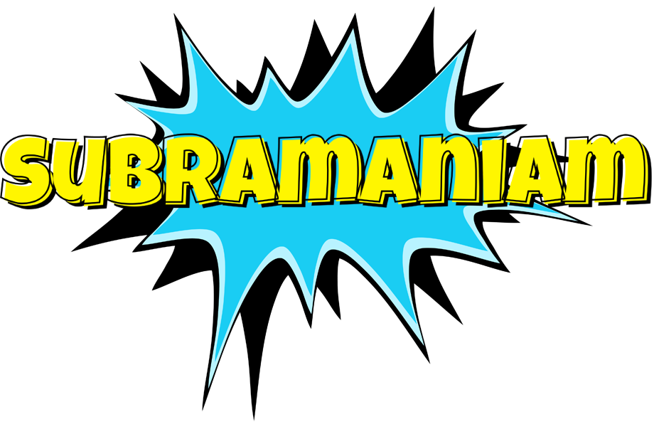 Subramaniam amazing logo
