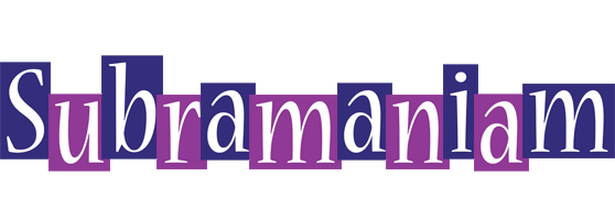 Subramaniam autumn logo