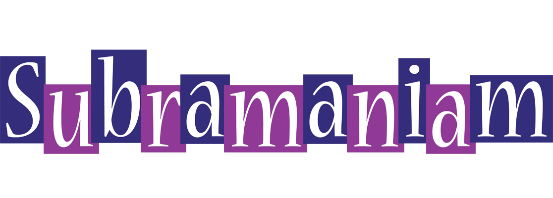 Subramaniam autumn logo