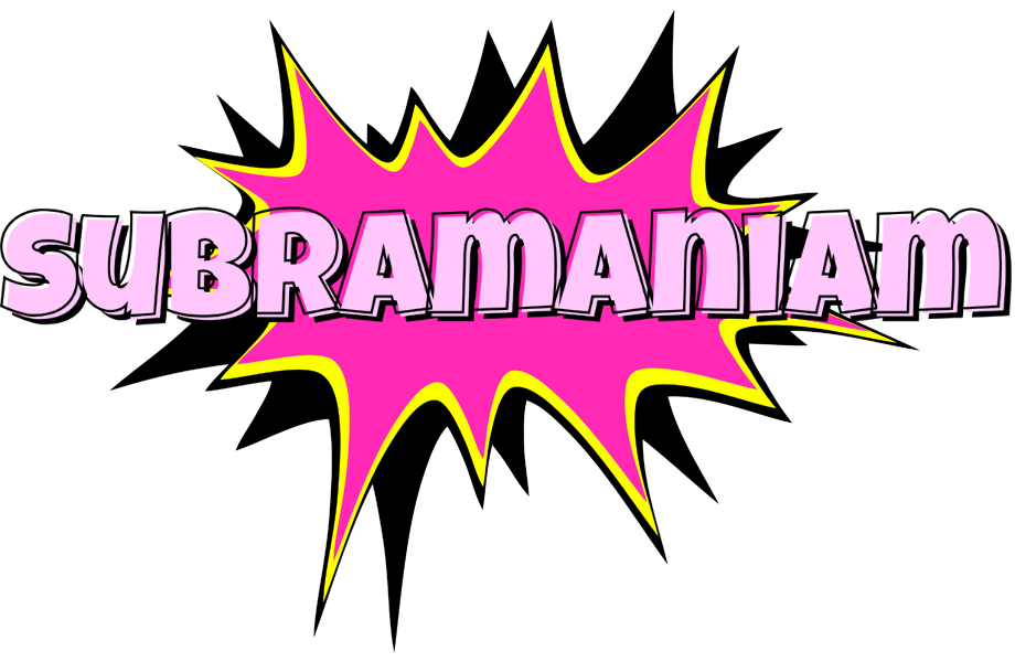 Subramaniam badabing logo