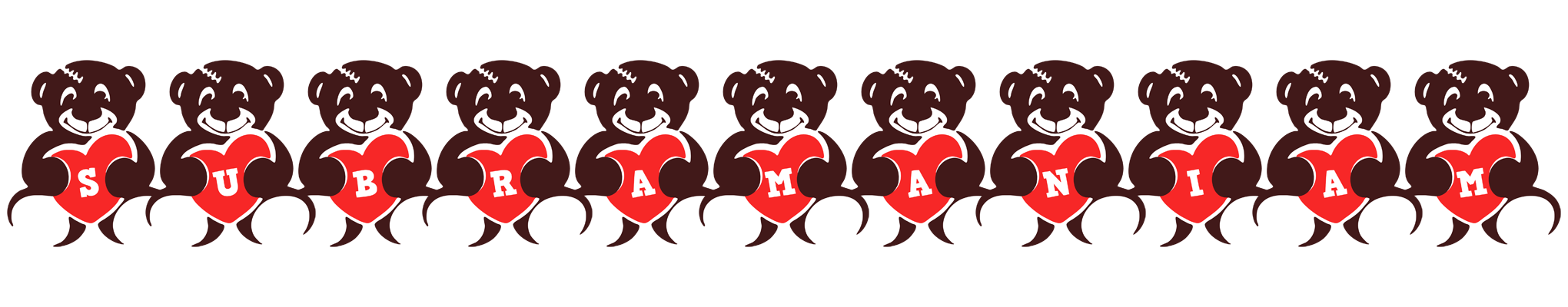 Subramaniam bear logo