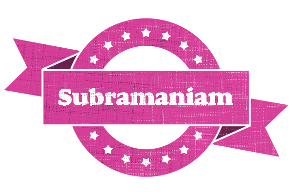Subramaniam beauty logo
