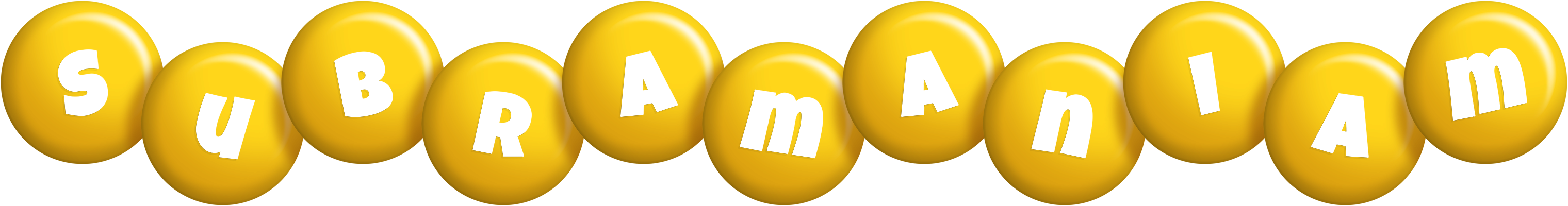 Subramaniam candy-yellow logo