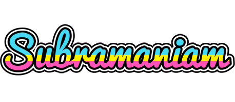Subramaniam circus logo