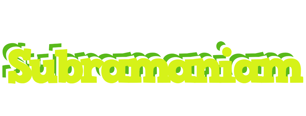 Subramaniam citrus logo